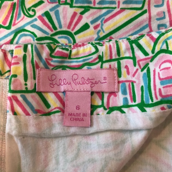 Lilly Pulitzer Skirt sz 6 - Picture 2 of 3